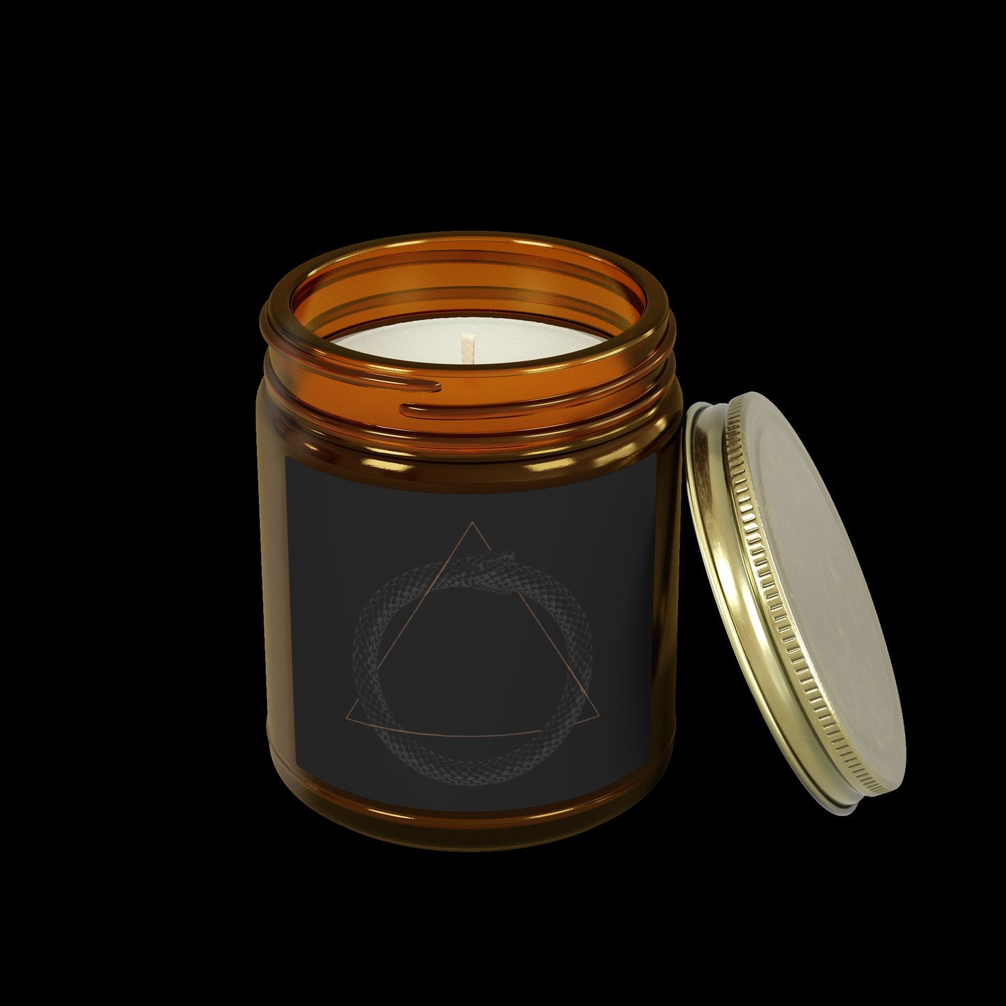 Coconut Apricot Scented Candle — Coconut Apricot Wax Jar (4oz & 9oz)